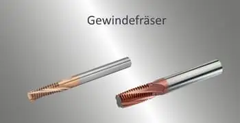 VHm Gewindefräser für metrisches und metrisch feines Gewinde VHm Gewindefräser für metrisches und metrisch feines Gewinde